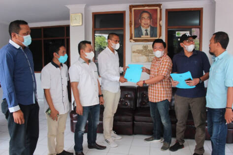 Wirahadikusumah Mendaftar Calon Ketua PWI Lampung