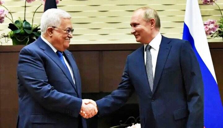 Abbas Bertemu Putin, Mencari Kekuatan Besar dalam Proses Perdamaian dengan Israel?