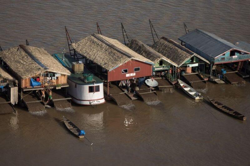 `Demam emas` di Brasil, Ratusan Rakit Keruk Anak Sungai Amazon