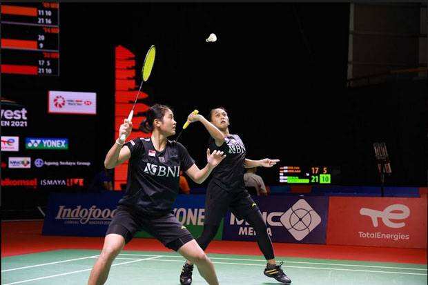 Indonesia Open 2021, Pasangan Muda Febriana/Amalia Ganyang Unggulan 8 Malaysia