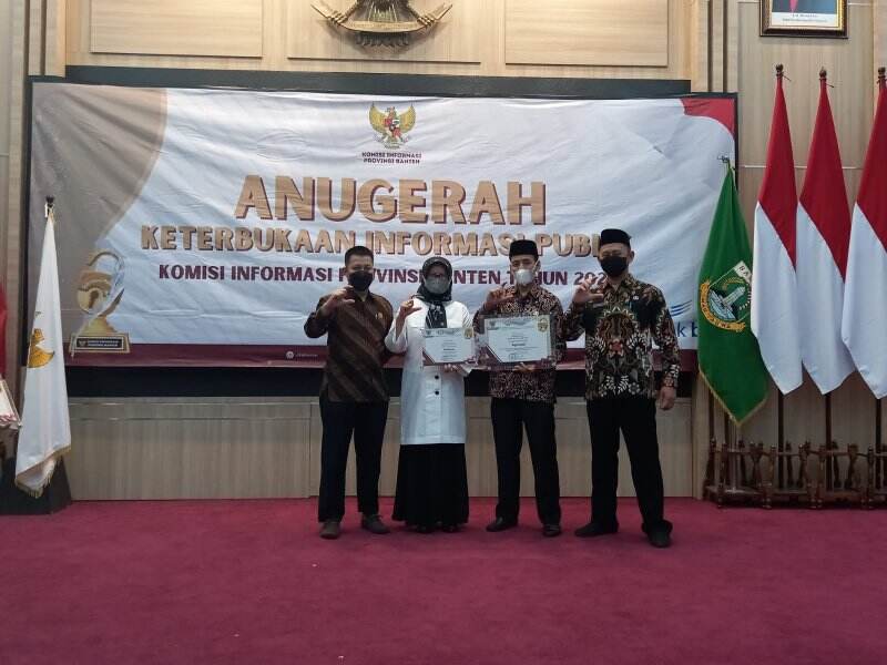Pemkab Serang Raih Penghargaan Keterbukaan Informasi