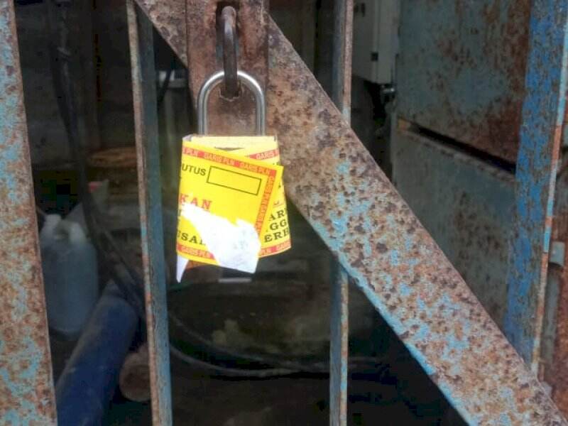 Ruang Mesim PDAM Bulukumba Disegel karena Tagihan Listrik Menunggak, Warga Resah!