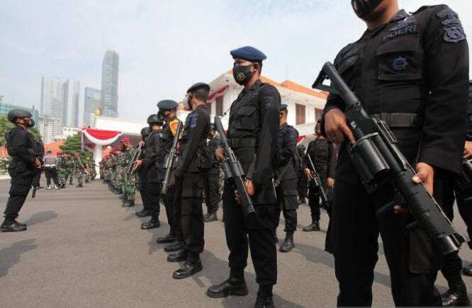 Sebanyak 3.200 Personel Gabungan Kawal Demo Buruh di Jatim
