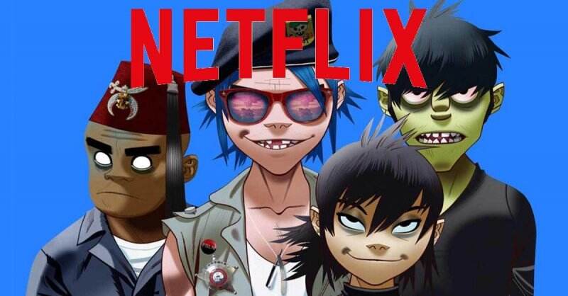 Band Ternama Gorillaz Sedang Garap Film Animasi Bersama Netflix