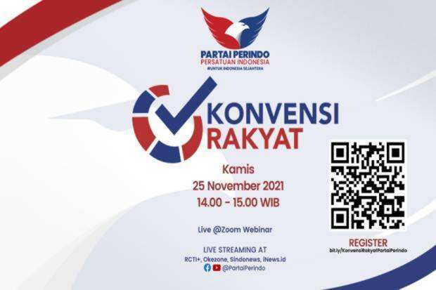 Ada HT & Tuan Guru Bajang Pukul 14.00 Siang Ini di Peresmian Konvensi Rakyat Partai Perindo, Tonton di Sini!