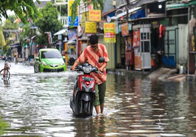 Hujan Deras, BPBD Sebut Muncul 11 Titik Genangan di Sidoarjo