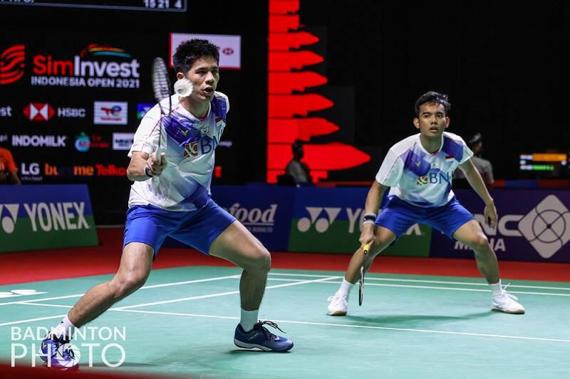 Hasil Indonesia Open 2021: Pramudya/Yeremia Gagal Bendung Perlawanan Sengit Ganda Jepang