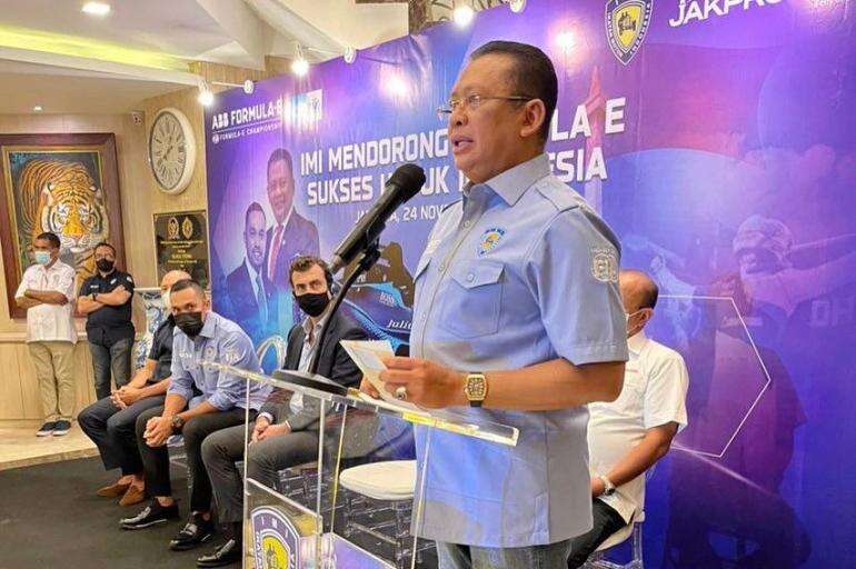 Bamsoet Luruskan Anies dan Faldo Terkait Lokasi Sirkuit Formula E