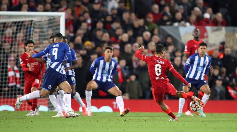 Cetak Gol Indah di Laga Liverpool vs FC Porto, Thiago Alcantra: Sangat Istimewa!