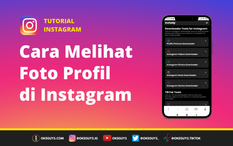Cara Melihat Foto Profil di Instagram Termudah, Bisa Didownload!