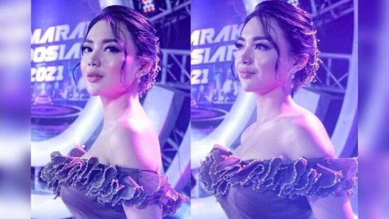 Wika Salim Anggun Pakai Gaun Pamer Bahu Mulus, Netizen: Bolehkah Nurani Ini Menyapa?