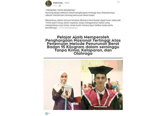 Promosi Penurun Berat Badan Comot Foto Sembarangan