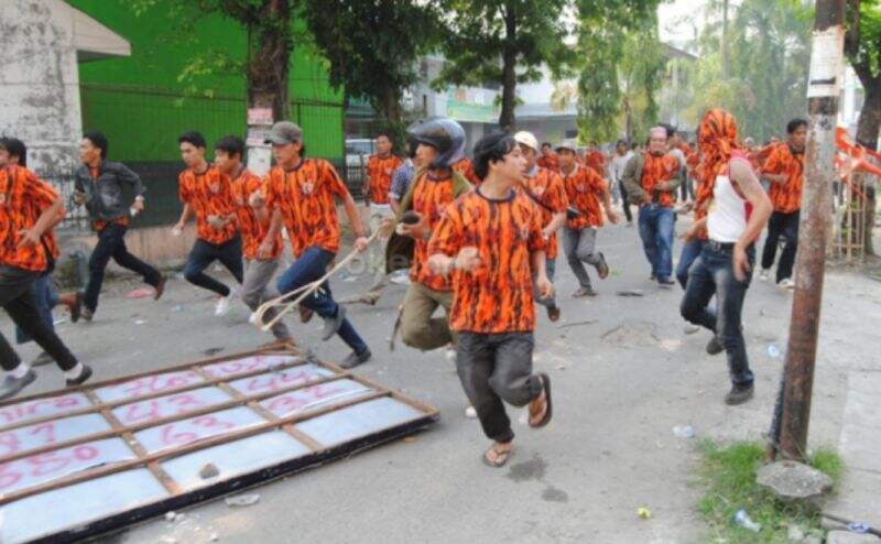 Anggota Bawa Sajam Saat Demo, Pemuda Pancasila: Kami Ceroboh Lakukan Aksi secara Spontan