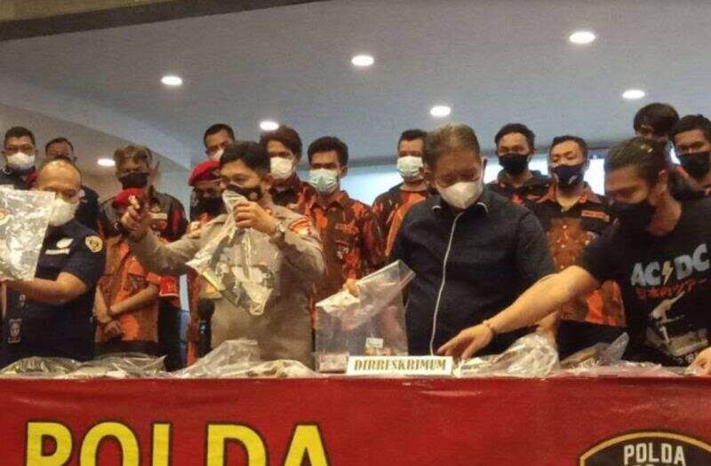 Oknum Anggota Pemuda Pancasila Bawa Sajam, Polisi Periksa Penanggung Jawab Demonstrasi di DPR