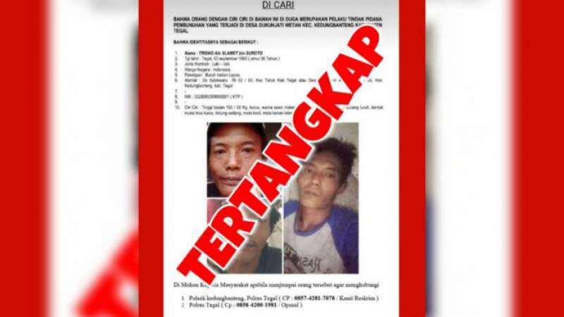 Tusuk Perut dan Lehernya Sendiri, Suami yang Bunuh Istrinya Berusaha Bunuh Diri Saat Disergap Polisi
