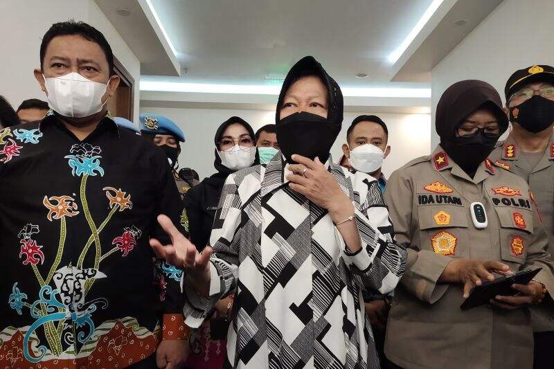 Mensos Risma Beri Deadline Kalteng Siapkan Lokasi Lumbung Sosial dalam Sepekan