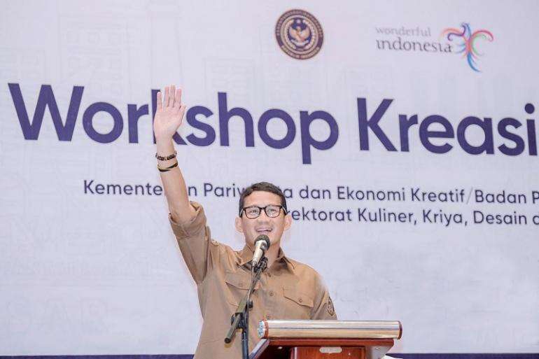 Sandi Bicara Di Banten Outlook 2022 Wisata Hidup, Ekonomi Daerah Bergeliat Lagi