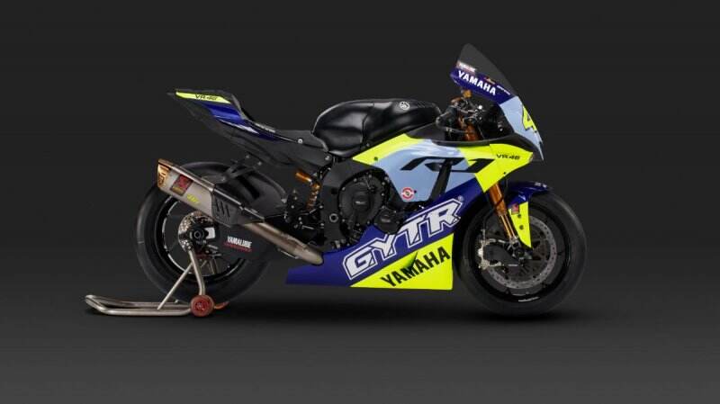 Rossi Dapat Hadiah Motor WSBK Full Spec dari Yamaha