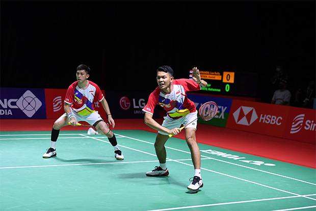 Hasil Indonesia Open 2021: Fajar/Rian Ogah Pusing Mikir Tiket World Tour Finals