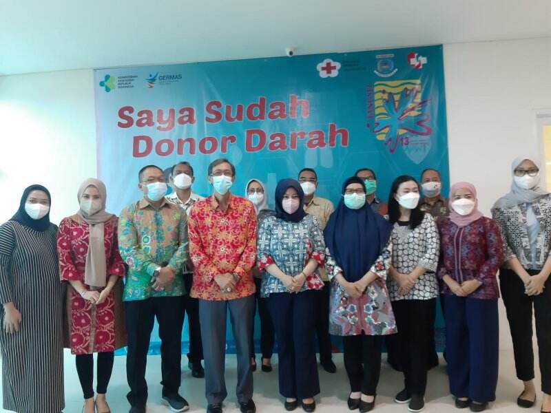 Semarak Hari Jadi Kota Tangsel, RSU Gelar Aksi Donor Darah
