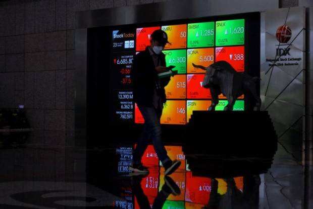 Akhir Pekan, IHSG Pagi Ini Dibuka Tertekan di Level 6.688