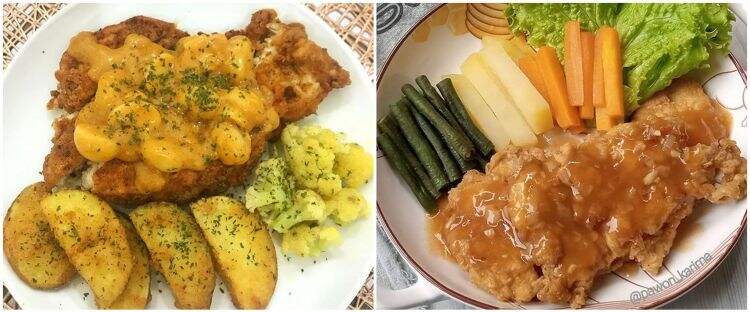 11 Cara membuat steak ayam berbagai saus ala rumahan, gampang dibuat