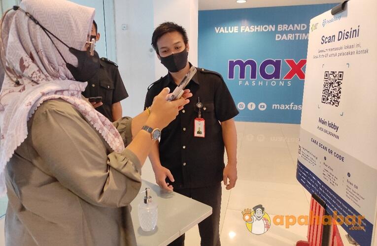 Mulai Berlaku, Masuk Mal di Kaltim Wajib Scan Barcode PeduliLindungi