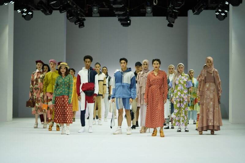 Intip Romantisnya Busana Bergaya Retro Vintage di Panggung JFW