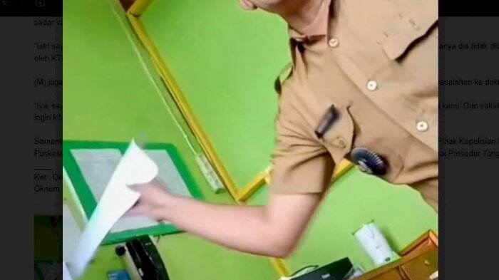 Viral, Video Oknum Kades Adu Mulut dengan Oknum KTU Puskesmas di Wajo, Ini Kronologinya