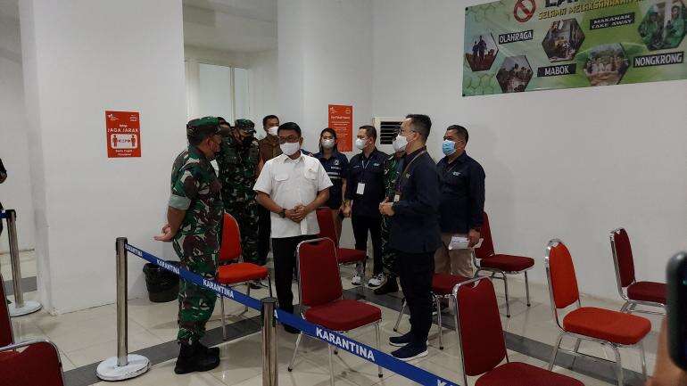 Antisipasi Kasus Impor Covid, Moeldoko Cek Wisma Atlet Pademangan