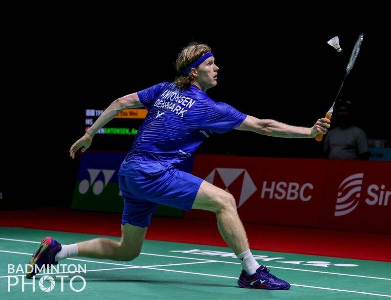 Anders Antonsen Cedera, Jonatan Christie Lolos ke Semifinal Indonesia Open 2021