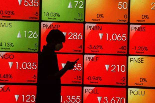 Ambles 96 Poin, IHSG Sesi Siang Parkir di Zona Merah