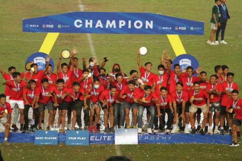 Bali United Juara Liga 1 U-18 dan PSM Kampiun Liga 1 U-16