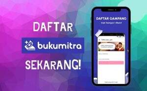 Hanya dengan Nomor HP, Begini Cara Daftar Akun BukuMitra