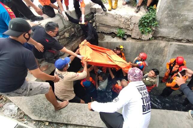Tubuh Galang Ditemukan 20 Meter dari Lokasi Tenggelam Sudah Kaku