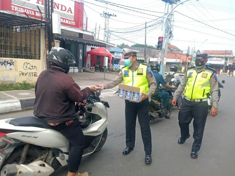 Gelar Ops Zebra Lodaya 2021, Sat Lantas Polres Indramayu Kedepankan Tindakan Preventif