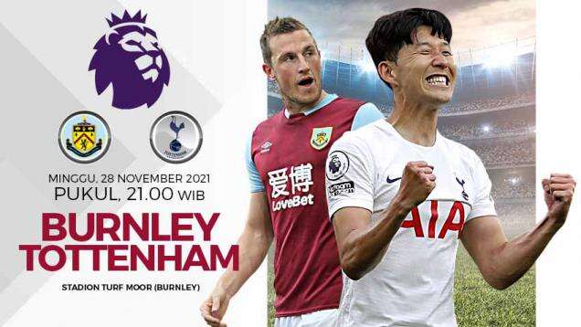 Prediksi Liga Inggris Burnley vs Tottenham Hotspur: Pelampiasan Antonio Conte