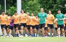 Shin Tae-yong Belum Tancap Gas pada Latihan Perdana Timnas Indonesia di Singapura