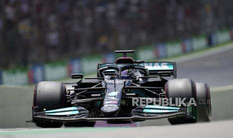 Hamilton Amankan Pole Position di GP Arab Saudi