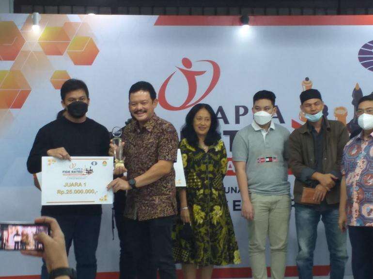GM Susanto Megaranto Juarai JAPFA Fide Rated Chess Tournament 2021