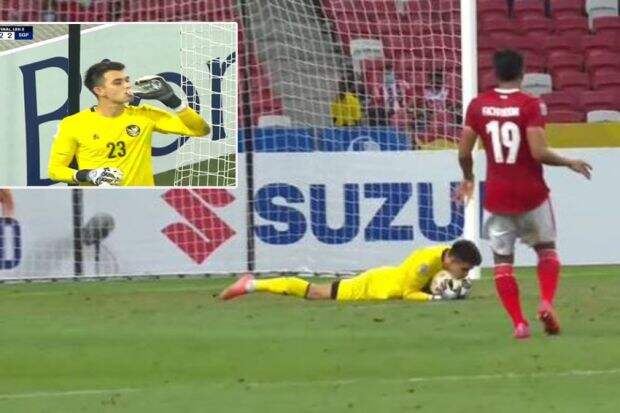 Nadeo Argawinata: Kepa Arrizabalaga Timnas Indonesia Gagalkan Penalti Singapura