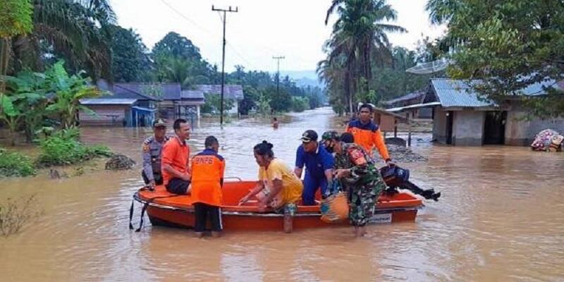 Banjir di Palembang Akibatkan Dua Orang Meninggal Dunia