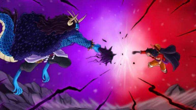 Link Baca One Piece Chapter 1036: Luffy vs Kaido
