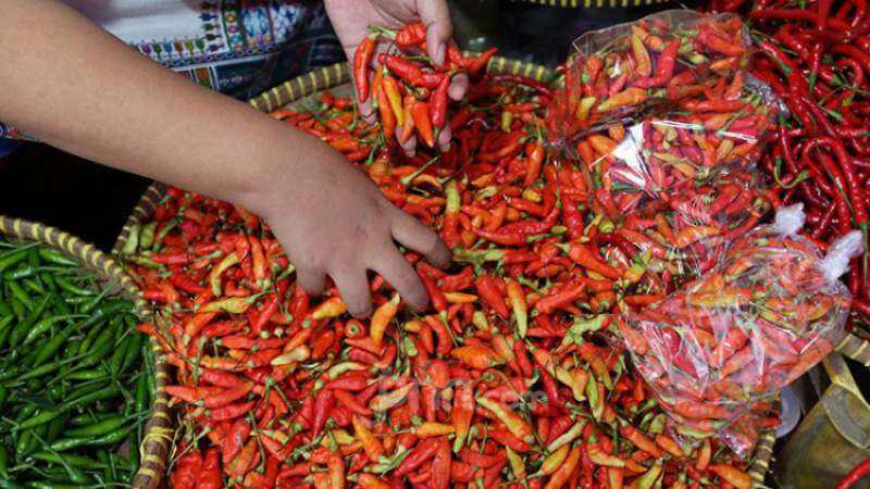 Inflasi Desember Terbesar Disumbang Mahalnya Harga Cabai