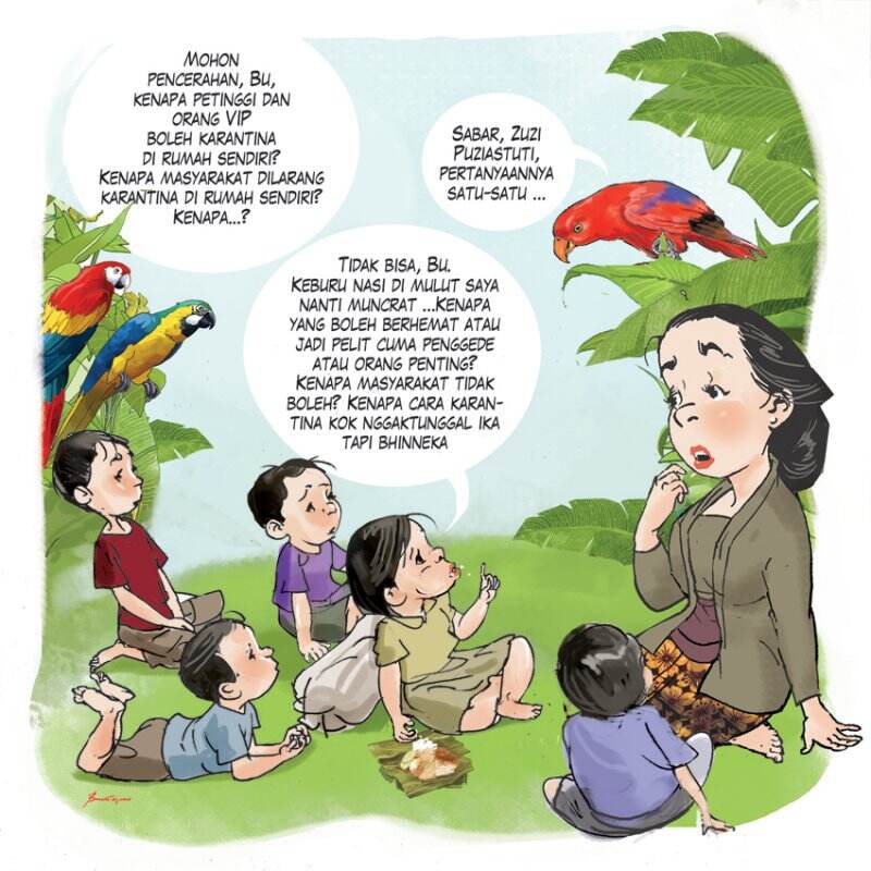 Burung-Burung Nuri Halaman PAUD