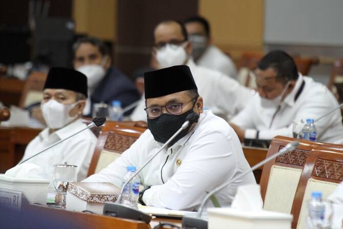 Menag Ucapkan Selamat Hari Raya Natal 2021