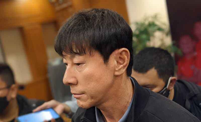 Shin Tae-yong Puji Wasit Leg Kedua Semifinal Kontra Singapura