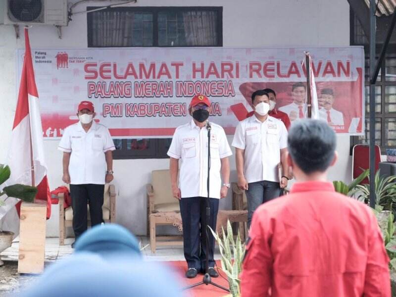 Wabub Gowa Minta Relawan PMI Semakin Profesional dalam Tugas Kemanusiaan