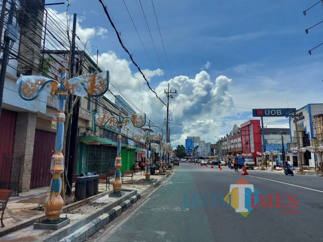 Kawasan Kayutangan Heritage Kota Malang Dipercantik dengan 52 Lampu Taman, Begini Penampakannya