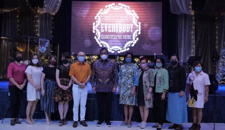 Gobel Hadiri Natal: Mari Kita Bergandeng Tangan!